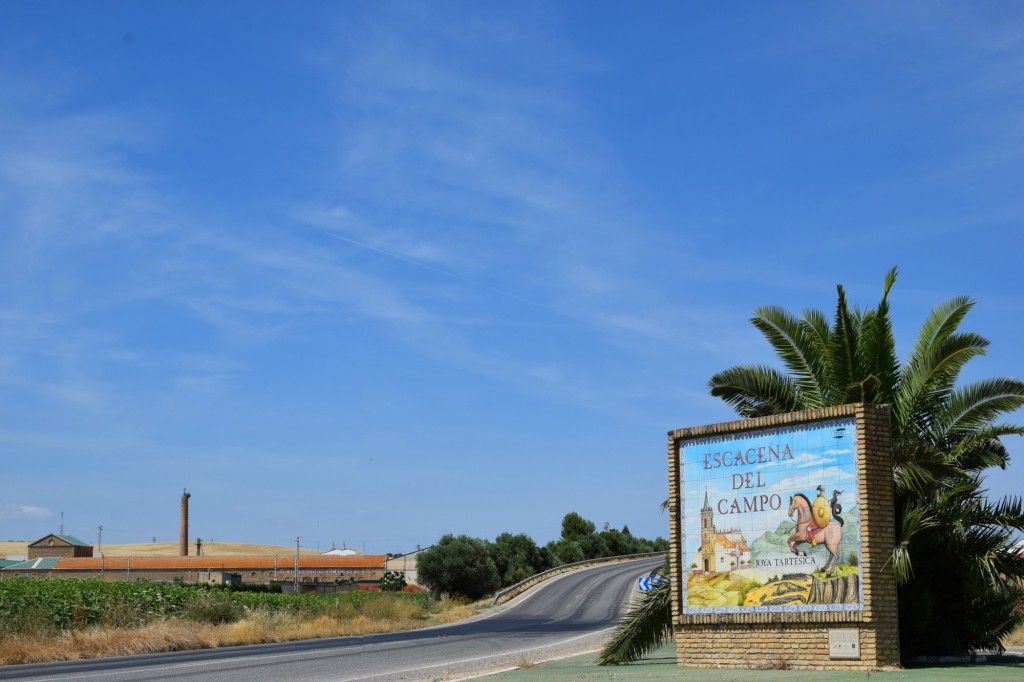 Foto: Carretera de la Estación - Escacena del Campo (Huelva), España