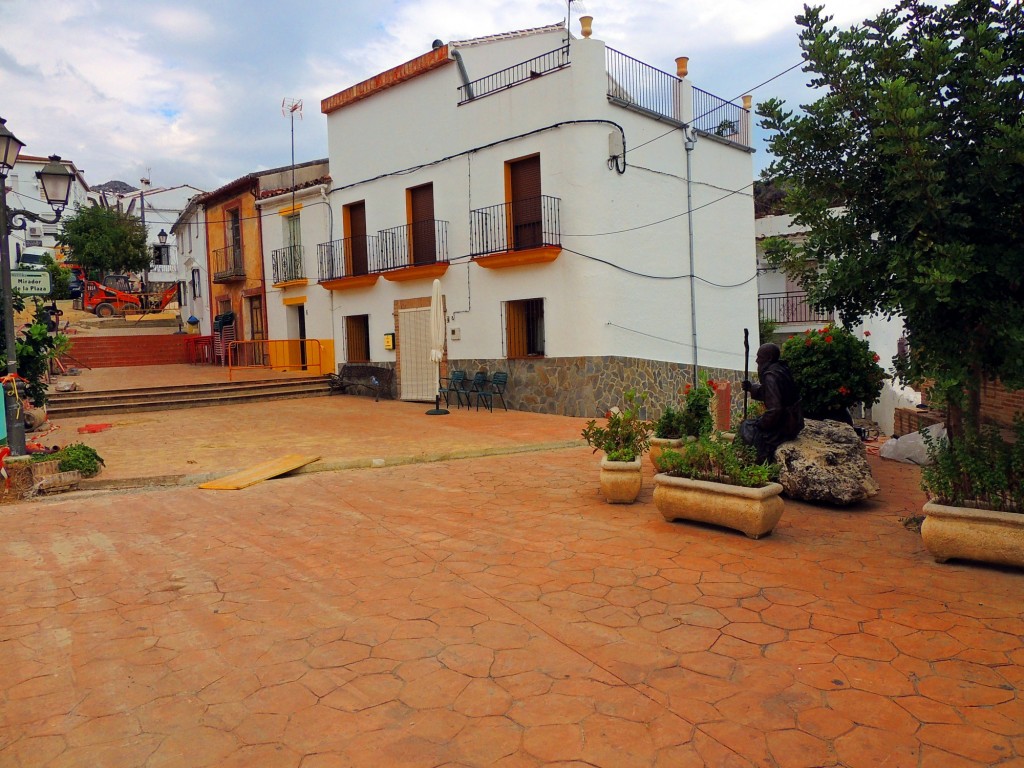 Foto: Plaza Fray Leopoldo - Alpandeire (Málaga), España