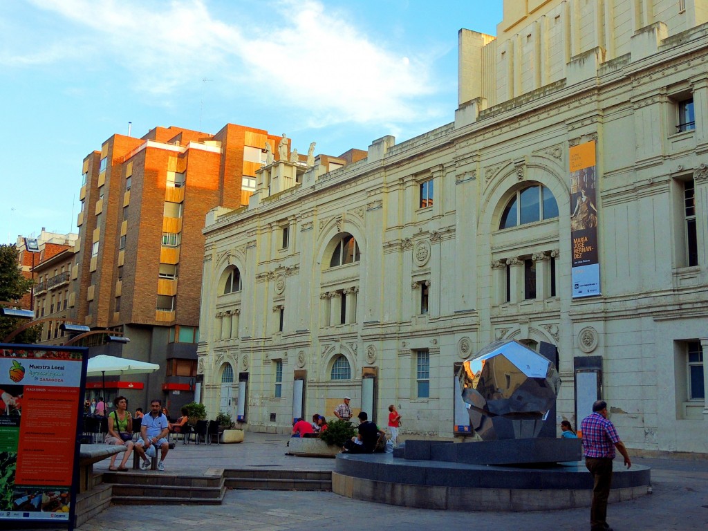 Foto: Plaza Sinués Urbiola (Teatro Principal) - Zaragoza (Aragón), España