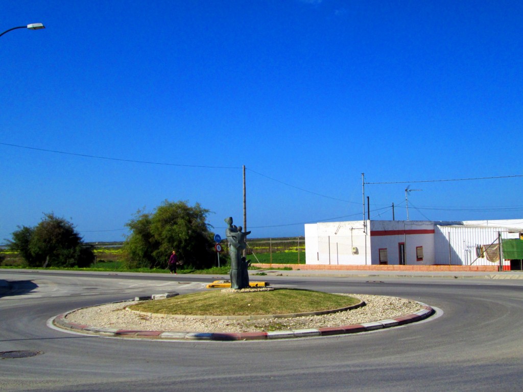 Foto: Rotonda de Camposoto - San Fernando (Cádiz), España