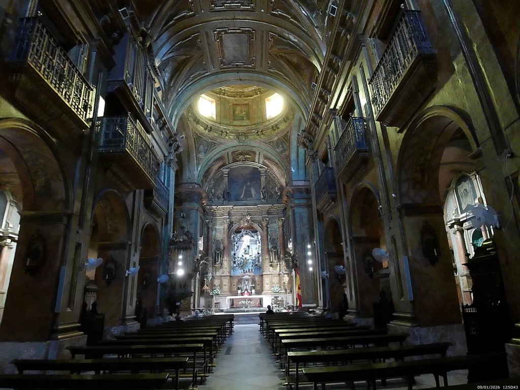 Foto: Interior Basñilica del Carmen - Jerez de la Frontera (Cádiz), España