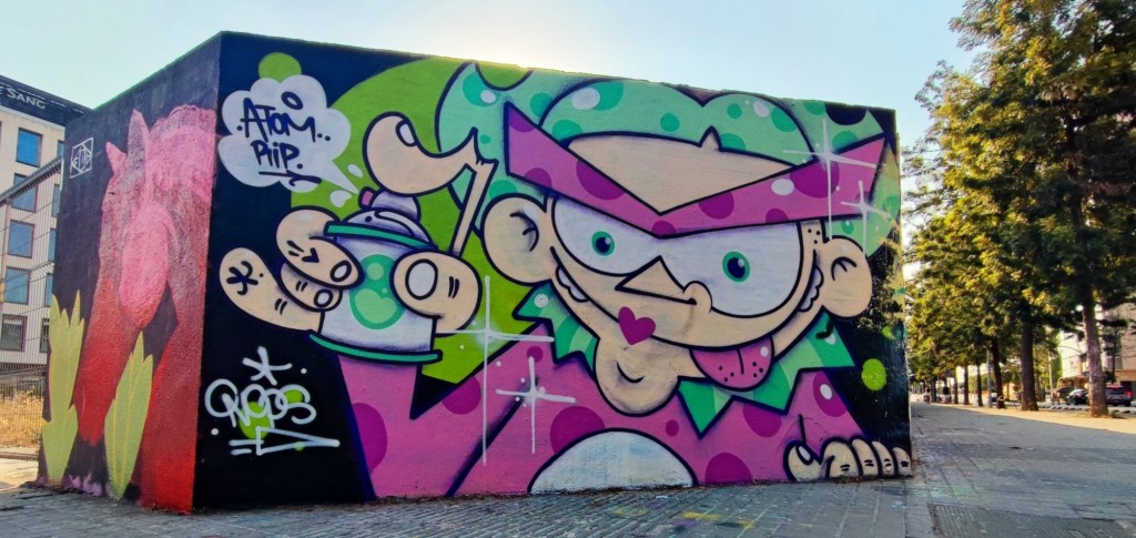 Foto: Grafitti Urbano - Barcelona (Cataluña), España