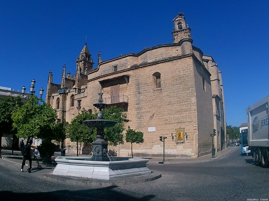 Foto: Fuente de la Plaza Santiago - Jerez de la Frontera (Cádiz), España