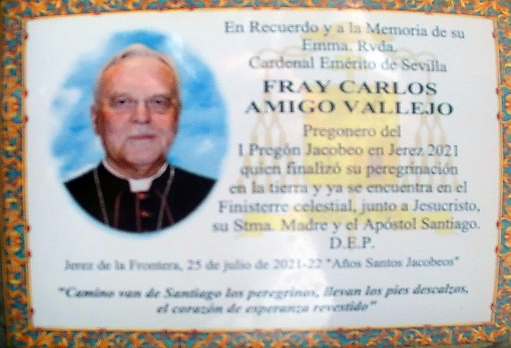 Foto: Fray Carlos Amigo Vallejo - Jerez de la Frontera (Cádiz), España
