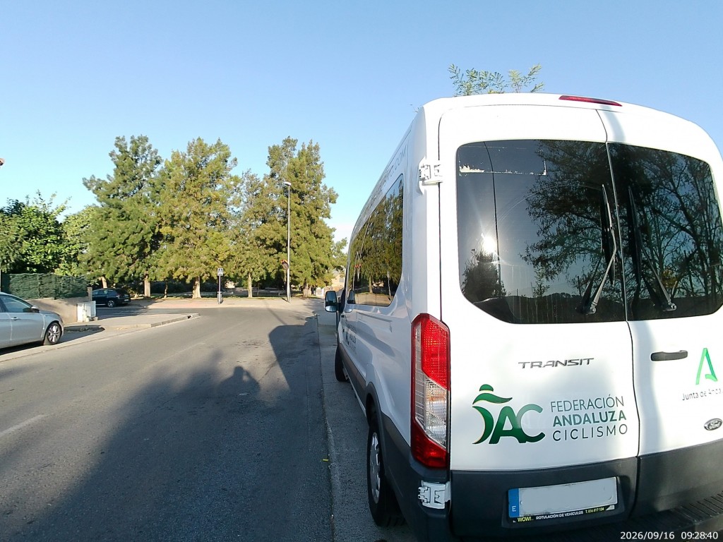 Foto: Vehículo de la Federación Andaluza de Ciclismo - Jerez de la Frontera (Cádiz), España