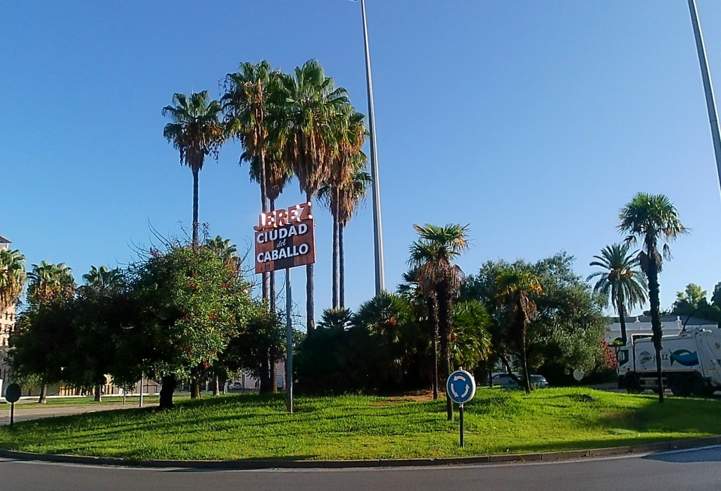 Foto: Glorieta Cuatro Caminos - Jerez de la Frontera (Cádiz), España