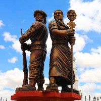 Foto: Manco kapac y Mama Ocllo - Ciudad de Oruro