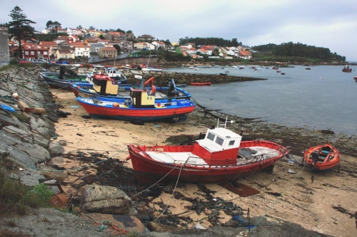 Foto de A Illa de Arousa (Pontevedra), España