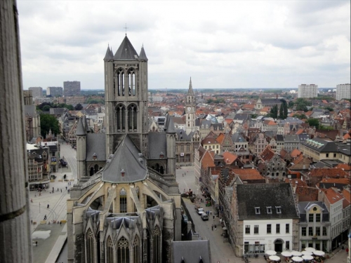 Foto: Mirador de la Torre Belfort - Gent (Flanders), Bélgica