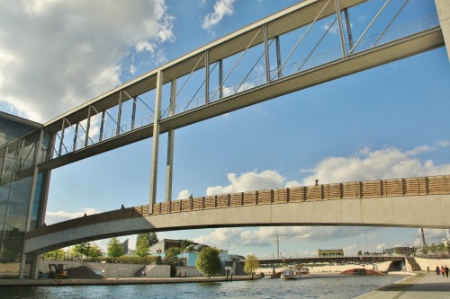 Foto: Puente sobre el rio Spree - Berlín (Berlin), Alemania