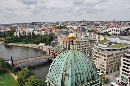 Foto: Vistas desde la cúpula de la catedral - Berlín (Berlin), Alemania