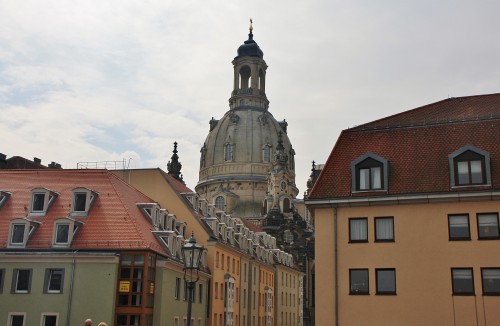Foto: Vistas desde la terraza Brühlsche - Dresden (Saxony), Alemania
