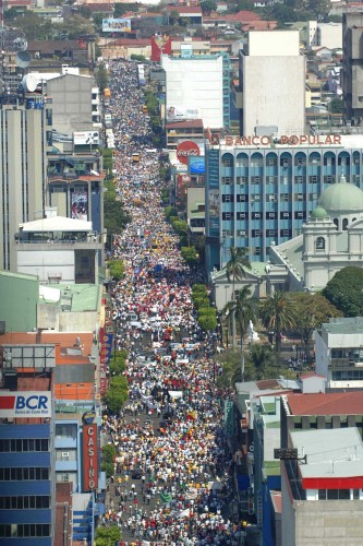 Foto: Huelga del TLC - San José, Costa Rica