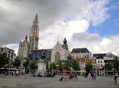 Foto: Groenplaats - Antwerpen (Flanders), Bélgica