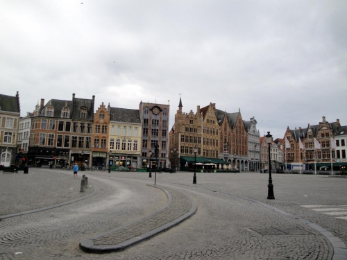 Foto: Grote Markt - Brugge (Flanders), Bélgica