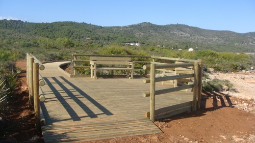 Foto: Zona de descanso - Sierra de Irta - Peñíscola (Castelló), España