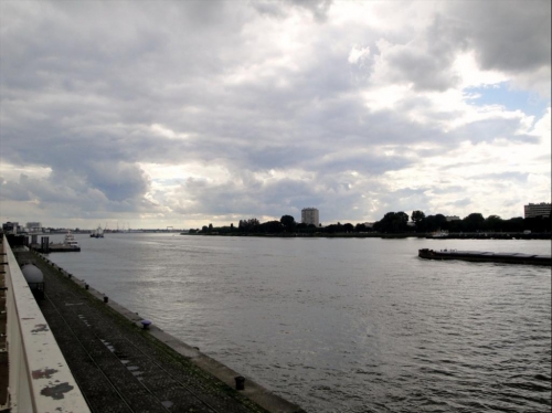 Foto: Río Escalda - Antwerpen (Flanders), Bélgica