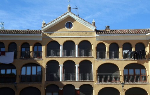 Foto: Vista parcial de la Plaza de Toros Vieja - Tarazona (Zaragoza), España