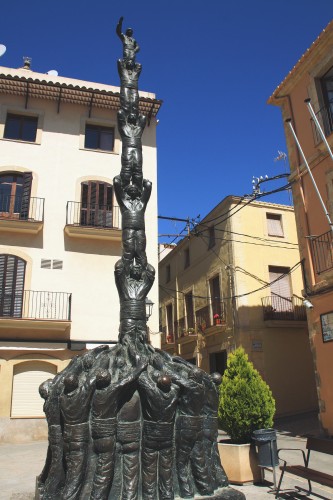 Foto: Monumento a los Castellers - Torredembarra (Tarragona), España