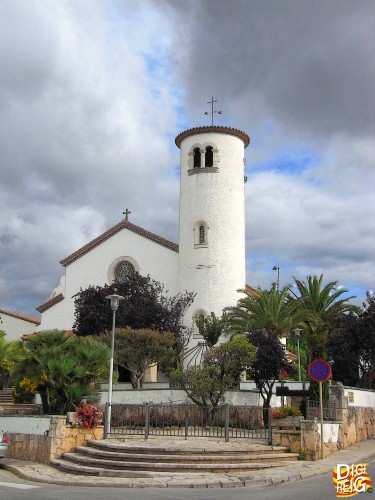 Foto: Iglesia de la Villa. - Platja d'Aro (Girona), España