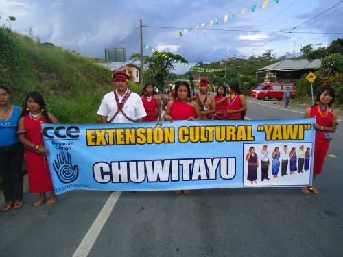 Foto: EXTENSION CULTURAL “YAWI” DE CHUWITAYU - Simón Bilívar (Pastaza), Ecuador
