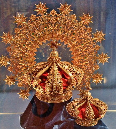 Foto: Corona de la Virgen - Meritxell (Parròquia de Canillo), Andorra