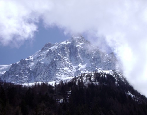 Foto: Monte Bianco - Frontera Italia Suiza, Italia
