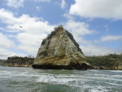 Foto: roca - Atacames (Esmeraldas), Ecuador