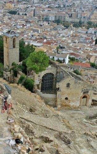Foto: Fortaleza de la Mota: santo Domingo - Alcalá la Real (Jaén), España