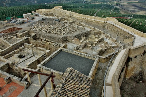 Foto: Fortaleza de la Mota. vistas desde la alcazaba - Alcalá la Real (Jaén), España