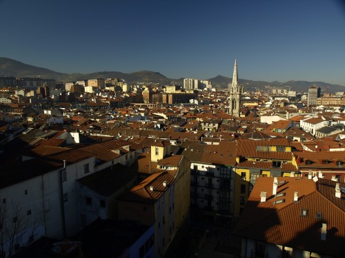 Foto: Casco Viejo desde Solokoetxe - Bilbao (Vizcaya), España
