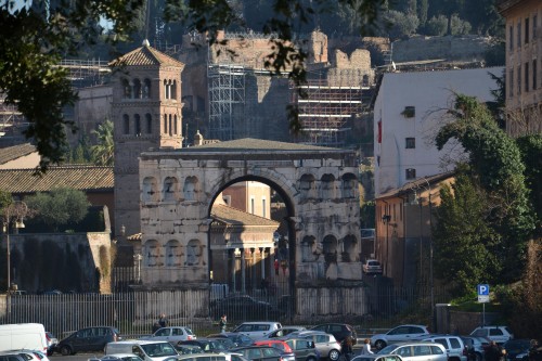 Foto: Arco di Giano - Roma, Italia