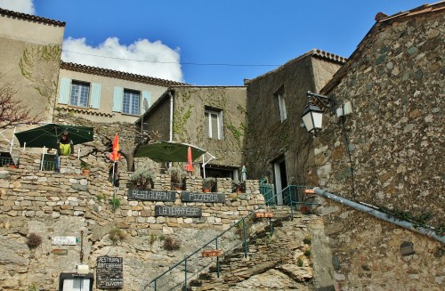 Foto: Vista del pueblo - Minerve (Languedoc-Roussillon), Francia