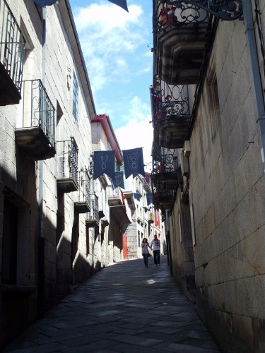 Foto: Callejuela - Allariz (Ourense), España