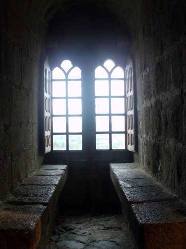 Foto: Ventana.-torre Castillo Monasterio San Vicente Del Pino - Monforte De Lemos (Lugo), España
