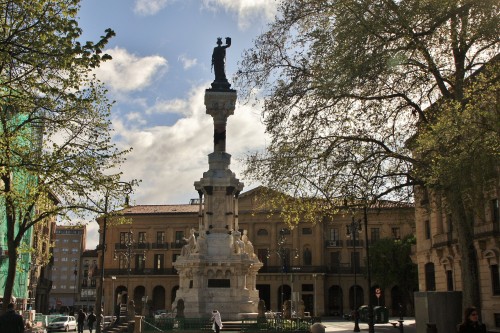 Foto: Monumento a los Fueros - Pamplona (Navarra), España