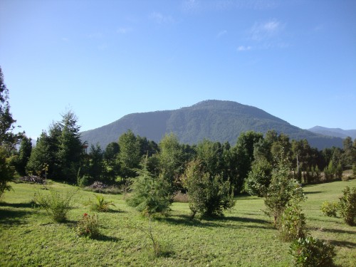Foto: Vista desde La casa - Pucón (Trufulco), Chile