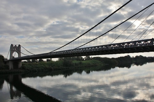 Foto: Puente sobre el rio Ebro - Amposta (Tarragona), España