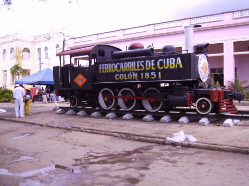 Foto: Locomotora -Locomotive - Colon (Matanzas), Cuba