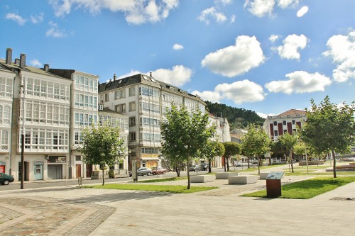 Foto: Vista de la ciudad - Viveiro (Lugo), España