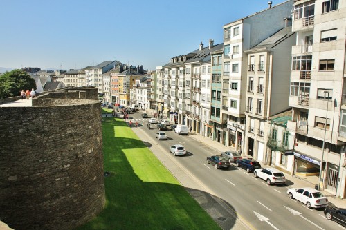 Foto: Vistas desde la muralla - Lugo (Galicia), España