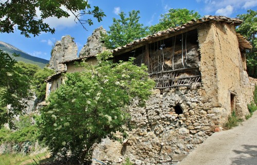 Foto: Vista del pueblo - La Pedra (Lleida), España
