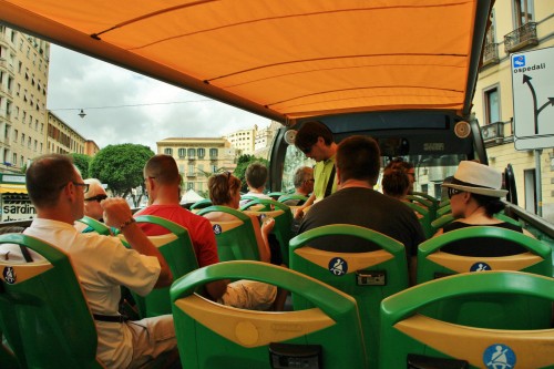 Foto: Bus turístico - Cagliari (Sardinia), Italia