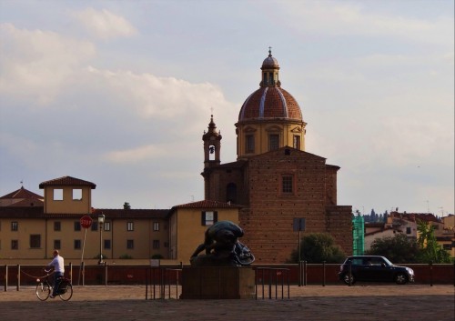 Foto: Chiesa di San Frediano in Cestello desde la Piazza Ognissanti - Firenze (Tuscany), Italia