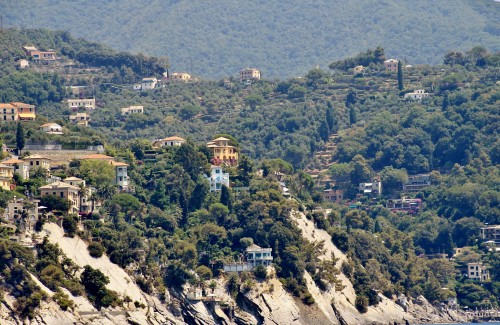 Foto: Vistas de la costa - Rapallo (Liguria), Italia