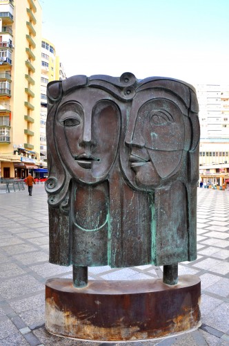 Foto: Escultura bronce - Torremolinos (Málaga), España