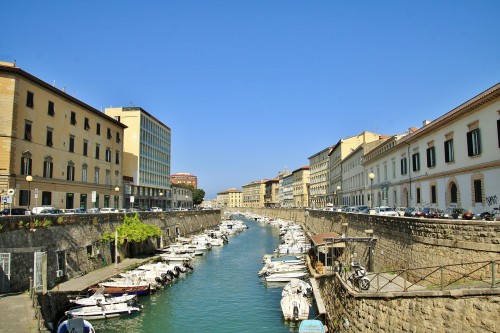 Foto: Canal - Livorno (Tuscany), Italia