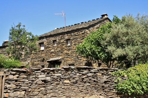 Foto: Vista del pueblo - Campillo de Ranas (Guadalajara), España