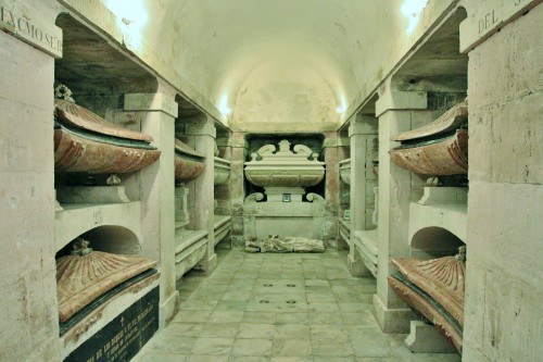 Foto: Cripta de la colegiata - Pastrana (Guadalajara), España