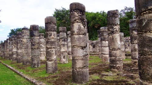 Foto: Grupo de Las Mil Columnas - Tinum (Yucatán), México